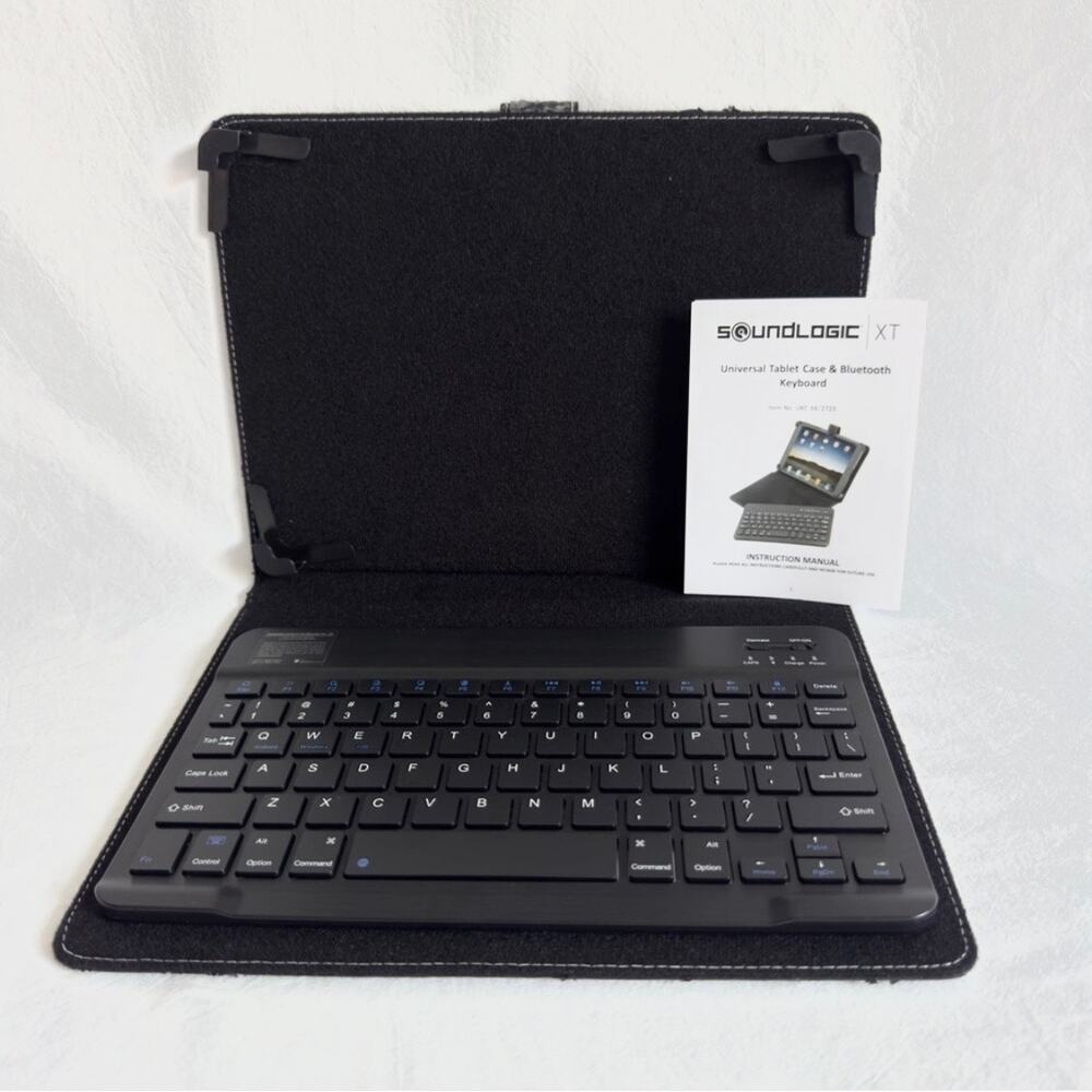 SOUNDLOGIC XT Universal Tablet Case & Bluetooth Keyboard